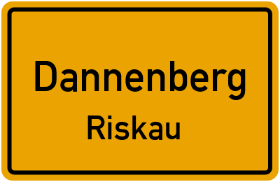 Straßenverzeichnis Dannenberg Riskau