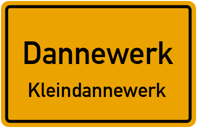 Straßenverzeichnis Dannewerk Kleindannewerk