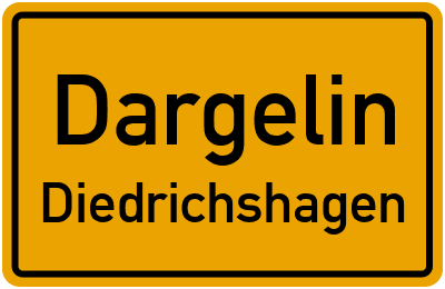 Straßenverzeichnis Dargelin Diedrichshagen