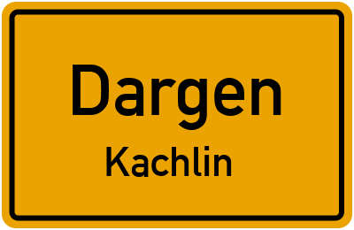 Straßenverzeichnis Dargen Kachlin