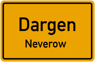 Straßenverzeichnis Dargen Neverow