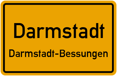 Straßenverzeichnis Darmstadt Darmstadt-Bessungen