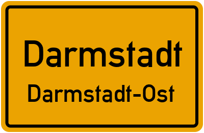 Straßenverzeichnis Darmstadt Darmstadt-Ost