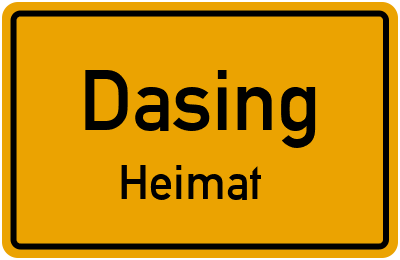 Straßenverzeichnis Dasing Heimat