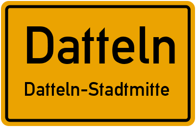Straßenverzeichnis Datteln Datteln-Stadtmitte