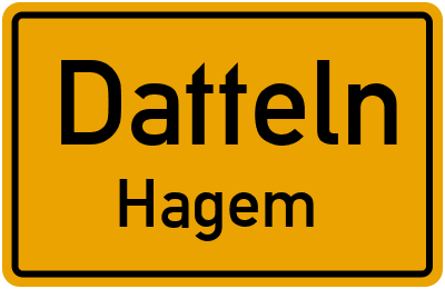 Straßenverzeichnis Datteln Hagem