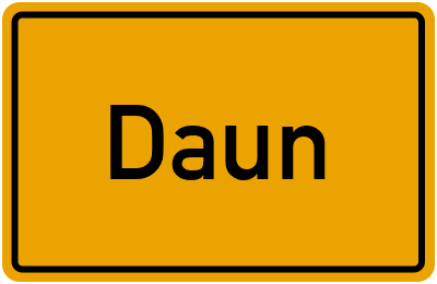 Branchenbuch Daun, Rheinland-Pfalz