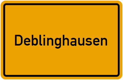 Deblinghausen in Niedersachsen