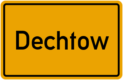 Dechtow in Brandenburg