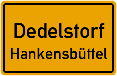 Straßenverzeichnis Dedelstorf Hankensbüttel