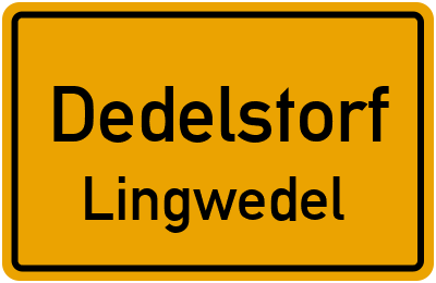 Straßenverzeichnis Dedelstorf Lingwedel