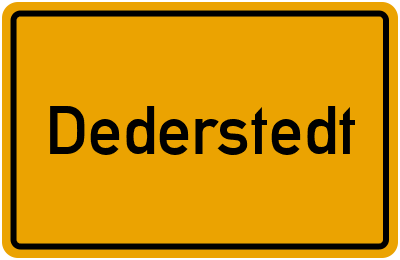 Dederstedt in Sachsen-Anhalt