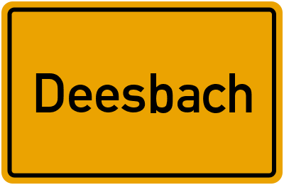 Deesbach in Thüringen erkunden