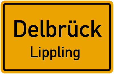 Straßenverzeichnis Delbrück Lippling