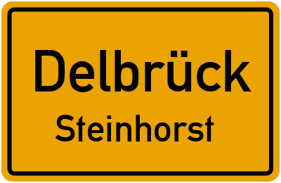 Straßenverzeichnis Delbrück Steinhorst