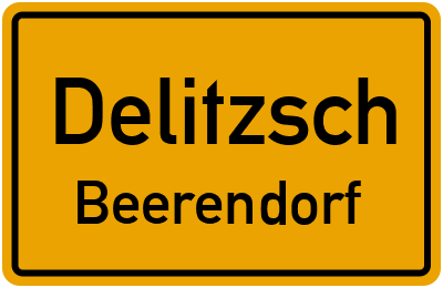Straßenverzeichnis Delitzsch Beerendorf