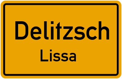 Straßenverzeichnis Delitzsch Lissa