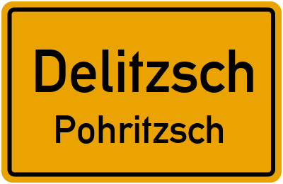 Straßenverzeichnis Delitzsch Pohritzsch