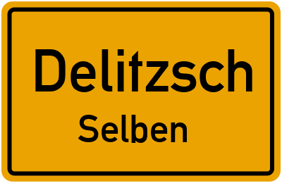 Straßenverzeichnis Delitzsch Selben