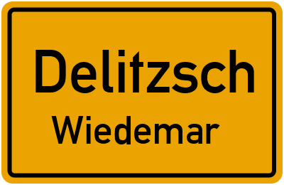 Straßenverzeichnis Delitzsch Wiedemar