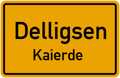 Straßenverzeichnis Delligsen Kaierde