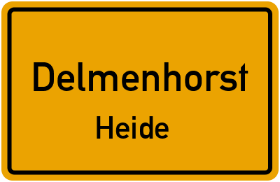 Straßenverzeichnis Delmenhorst Heide