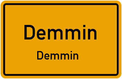 Straßenverzeichnis Demmin Demmin