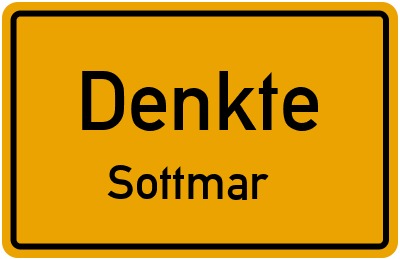 Straßenverzeichnis Denkte Sottmar