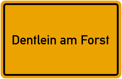 Dentlein am Forst in Bayern