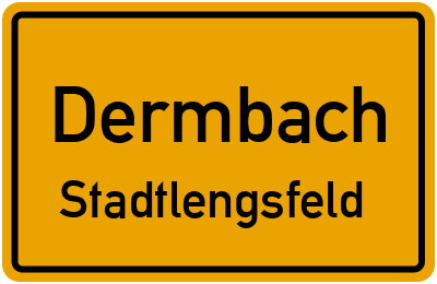 Straßenverzeichnis Dermbach Stadtlengsfeld