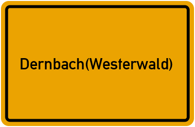 Branchenbuch Dernbach(Westerwald), Rheinland-Pfalz