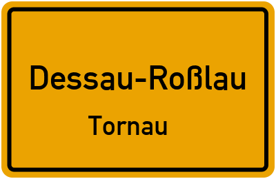 Straßenverzeichnis Dessau-Roßlau Tornau