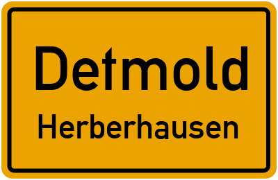 Straßenverzeichnis Detmold Herberhausen