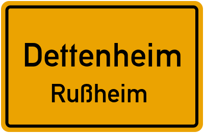 Straßenverzeichnis Dettenheim Rußheim