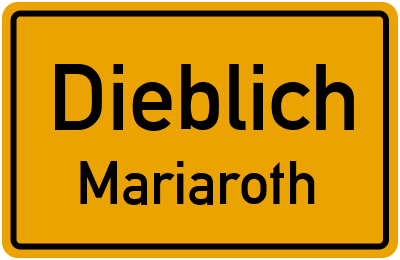 Straßenverzeichnis Dieblich Mariaroth