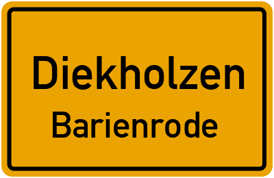 Straßenverzeichnis Diekholzen Barienrode