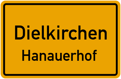 Straßenverzeichnis Dielkirchen Hanauerhof