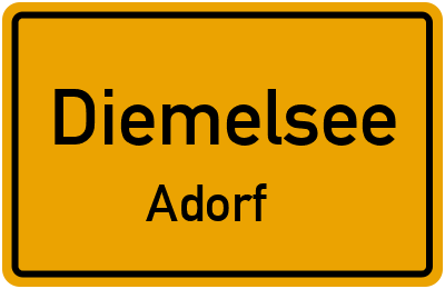 Straßenverzeichnis Diemelsee Adorf