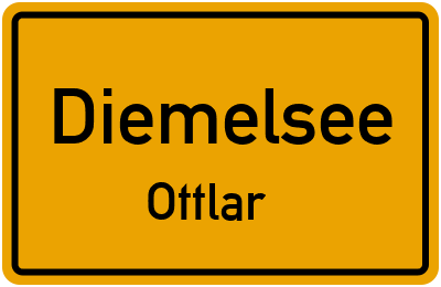 Straßenverzeichnis Diemelsee Ottlar