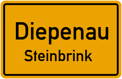Straßenverzeichnis Diepenau Steinbrink