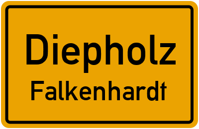Straßenverzeichnis Diepholz Falkenhardt