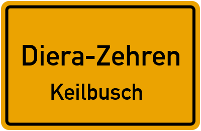 Straßenverzeichnis Diera-Zehren Keilbusch