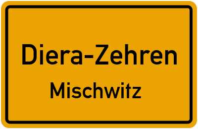Straßenverzeichnis Diera-Zehren Mischwitz