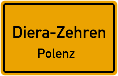 Straßenverzeichnis Diera-Zehren Polenz