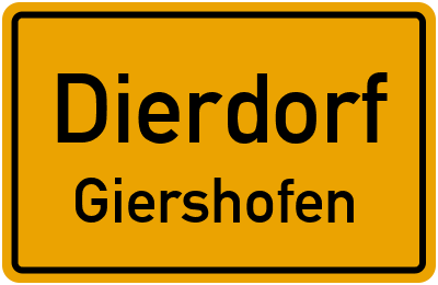 Straßenverzeichnis Dierdorf Giershofen