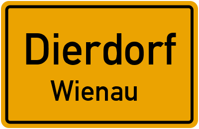 Straßenverzeichnis Dierdorf Wienau