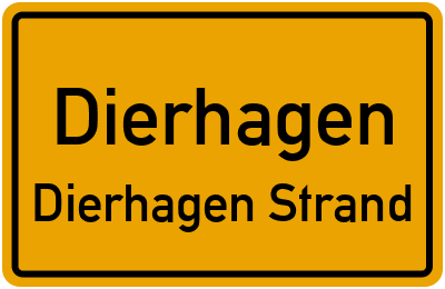 Straßenverzeichnis Dierhagen Dierhagen Strand