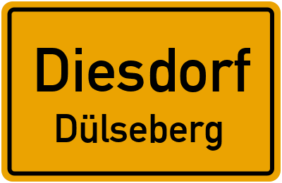 Straßenverzeichnis Diesdorf Dülseberg
