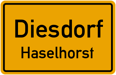 Straßenverzeichnis Diesdorf Haselhorst