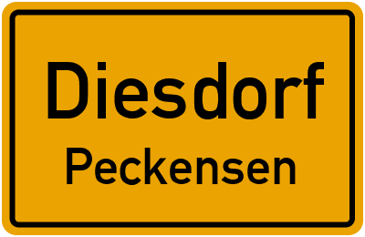 Straßenverzeichnis Diesdorf Peckensen